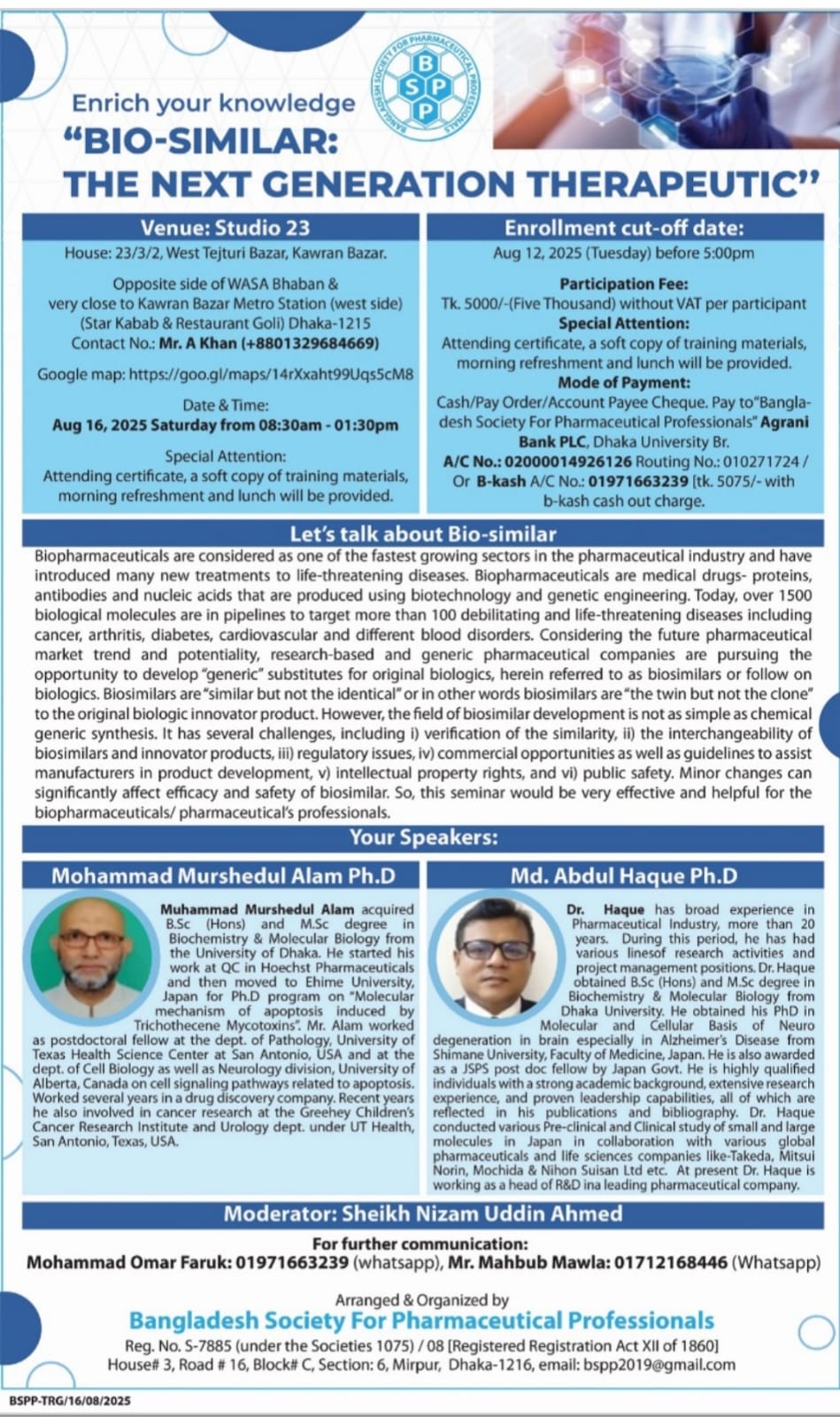 “Biosimilar: The Next Generation Therapeutic’’